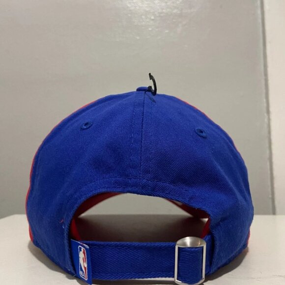 NEW Philadelphia 76ers New Era 9Twenty Strap-Back Tri-Color Hat Cap Sixers Logo - Picture 5 of 6
